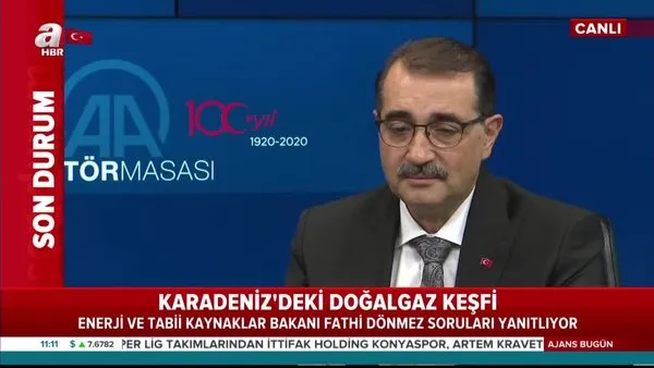 Son dakika | Enerji ve Tabii Kaynaklar Bakanı Dönmez'den flaş Karadeniz gazı açıklaması | Video