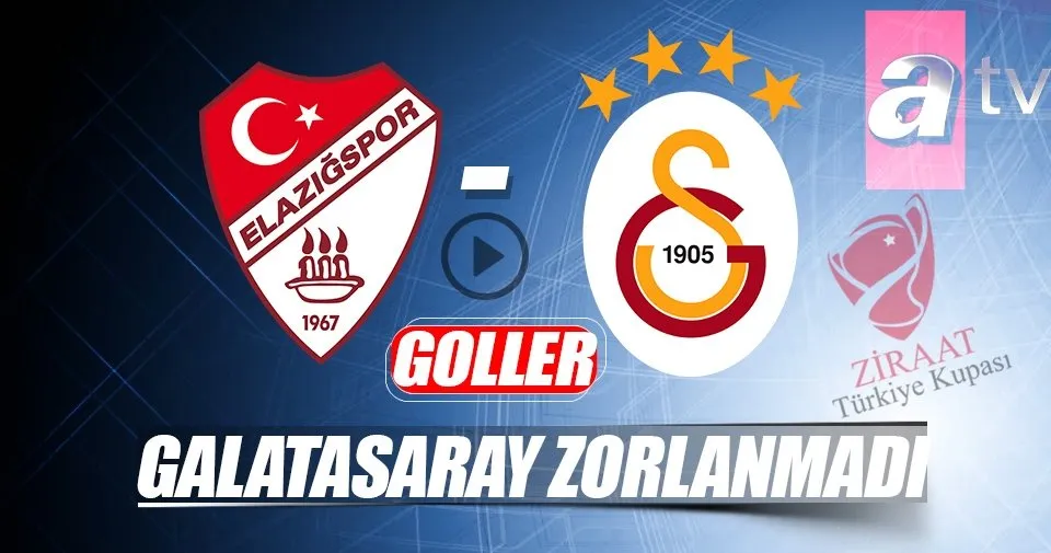Elazigspor Galatasaray Mac Sonucu Spor Haberleri