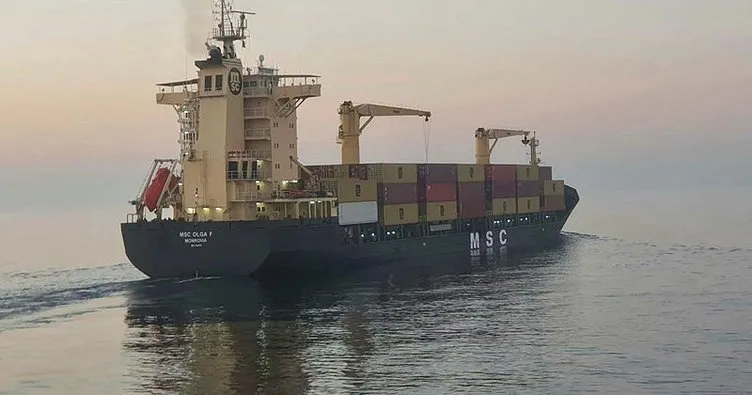 Konteyner gemisi Kadıköy açıklarında arızalandı