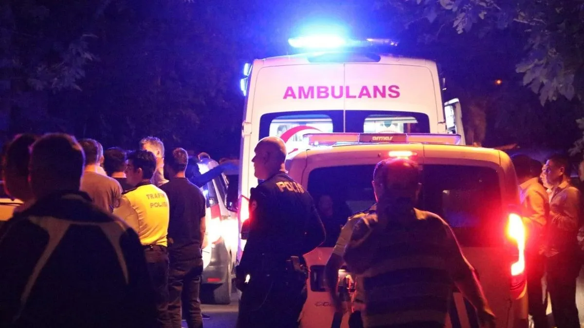 2 komşu arasındaki tartışma kanlı bitti
