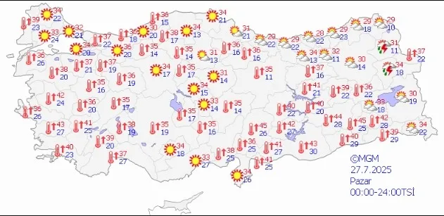 Son dakika: Meteorolojiden