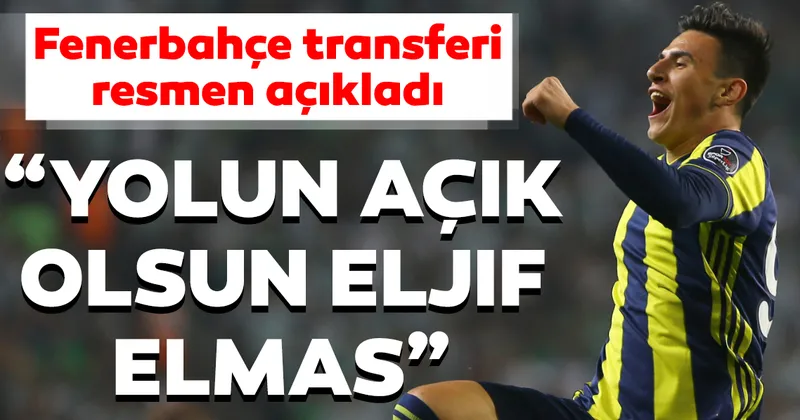 Son Dakika Fenerbahce Eljif Elmas Transferini Resmen Acikladi Spor Haberleri