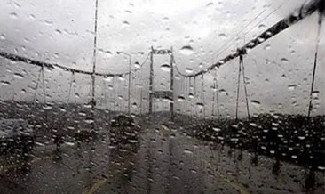 Son dakika... İstanbul’da beklenen sağanak yağış başladı!