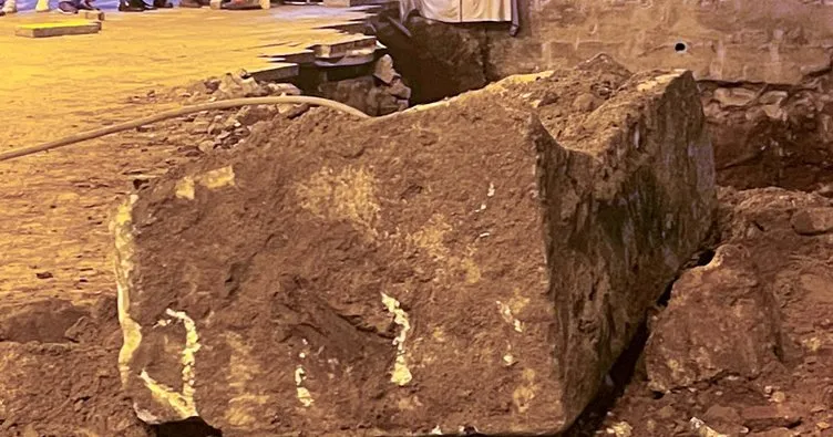 Büyükçekmece’de inşaat kazısı sırasında lahit bulundu