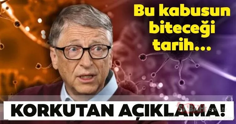 Bill Gates’ten son dakika koronavirüs açıklaması! Haberler iyi değil