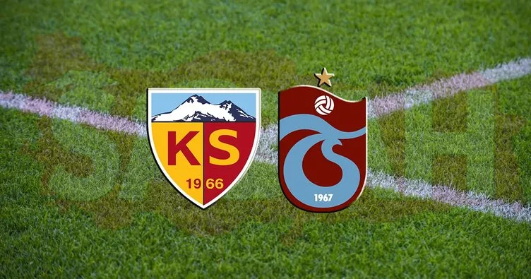 KAYSERİSPOR TRABZONSPOR MAÇI CANLI İZLE | Süper Lig 8. hafta Kayserispor Trabzonspor maçı canlı izle şifresiz kesintisiz!