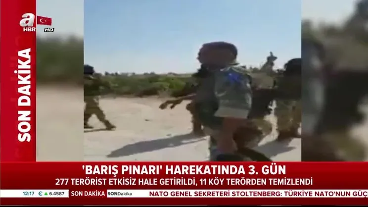 Barış Pınarı Harekatı 3. gününde