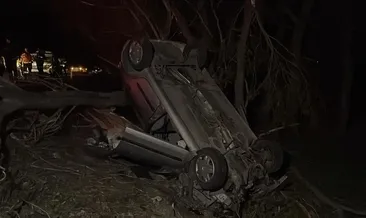 Sivas’ta yoldan çıkan araç devrildi: Ölü ve yaralılar var