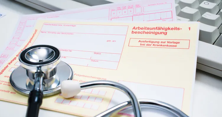 Sözleşme imzalayıp  hasta olana para yok