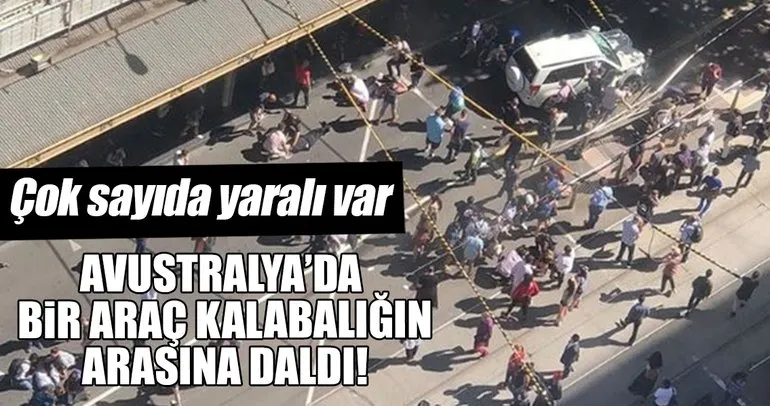 Son Dakika Haberi: Avustralya’da bir araç kalabalığın arasına daldı!