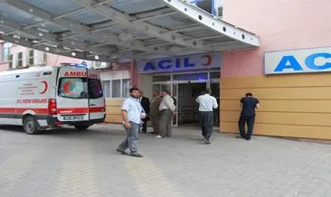 Şanlıurfa’da hastane bahçesinde bıçaklı kavga: 1 yaralı 4 gözaltı #sanliurfa