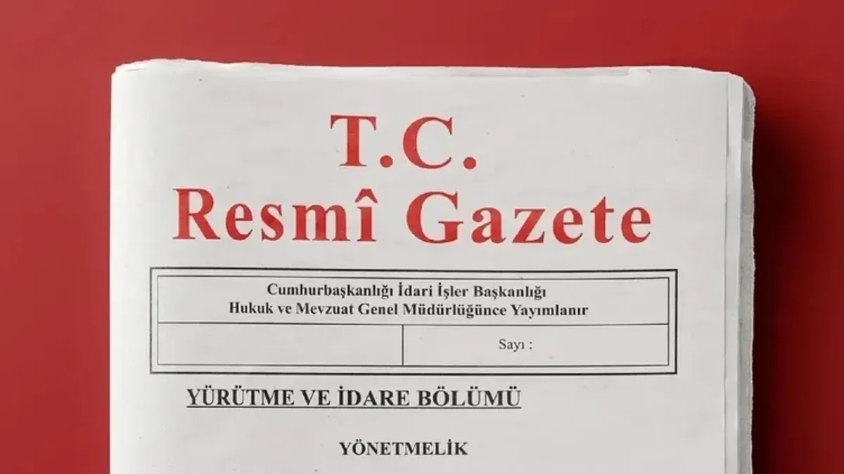 Resmi Gazete Kararları 6 Haziran 2026: Bugünkü yayımlanan kararda neler var? – Galeri Resmi Gazete Kararları 6 Haziran 2026: Bugünkü yayımlanan kararda neler var? – Galeri