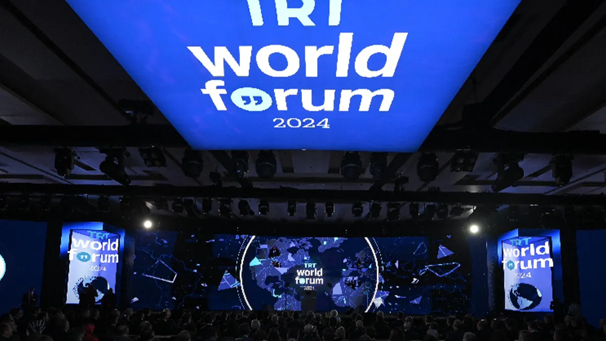 TRT World Forum’da tarihi çağrı: “Gazze’nin sessizliği dünyayı sağır ediyor!” TRT World Forum’da tarihi çağrı: “Gazze’nin sessizliği dünyayı sağır ediyor!”