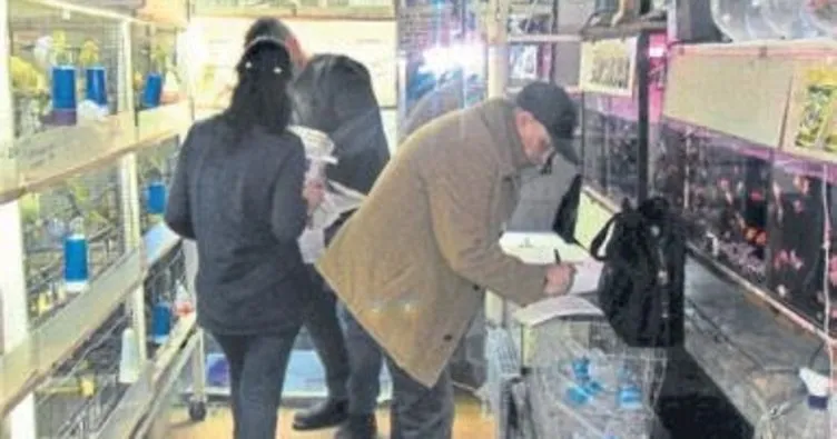 İzmir’de pet shop denetimi yapıldı