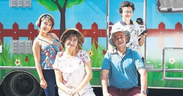 Cimri babanın ucuz karavanı ile tatil