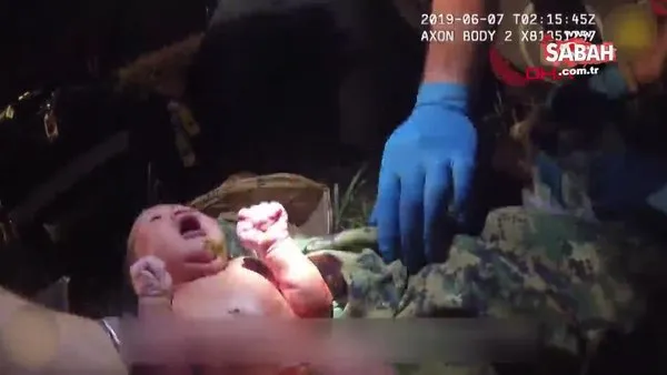 Ağlama sesi ihbarına giden polis, ormanda torbaya sarılmış bebek buldu