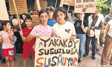 Suyumuzu verin delirtmeyin bizi