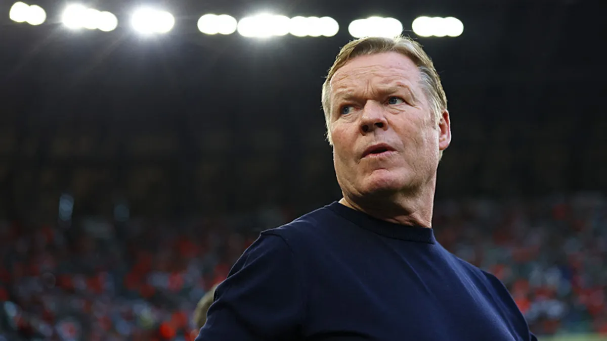 Hollanda teknik direktörü Ronald Koeman