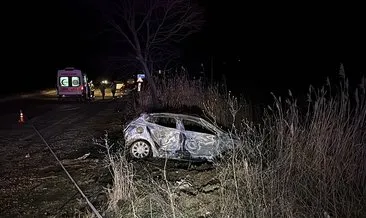 Çanakkale'de nikah dönüşü facia! Otomobil bir anda alev aldı: 1 ölü 7 yaralı! #canakkale