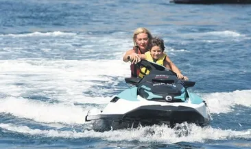 Küçük Ağa’nın jet-ski keyfi