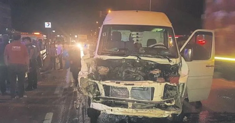 Kula’da zincirleme kaza: 8 kişi yaralı