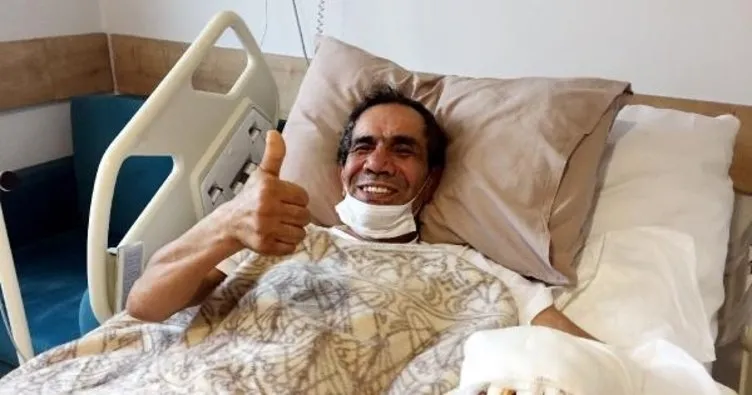 Ağaç keserken kopan eli, 10 saatte yerine dikildi