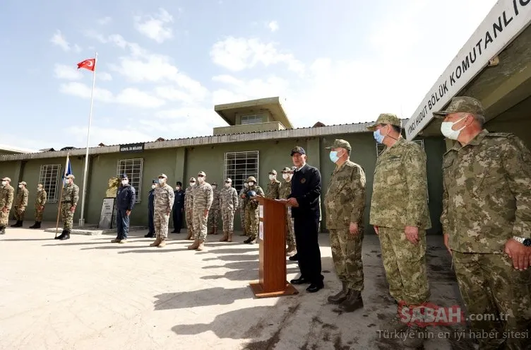 Son dakika | Bakan Akar'dan Yunanistan'a tepki: Haritaya baksınlar, kim yayılmacı...