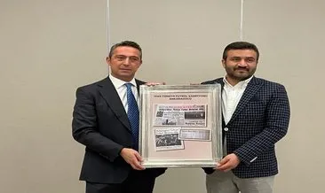 Fenerbahçe Başkanı Ali Koç Ankara kulüplerini ziyaret etti