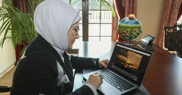 Emine Erdoğan Yılın Fotoğrafları oylamasına katıldı
