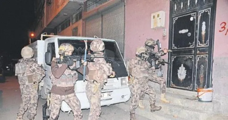 Adana’da terör propagandası operasyonunda 8 GÖZALTI