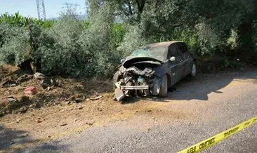 Yatağan’da kaza! Yol kenarındaki ağaca çarpan otomobilin sürücüsü öldü