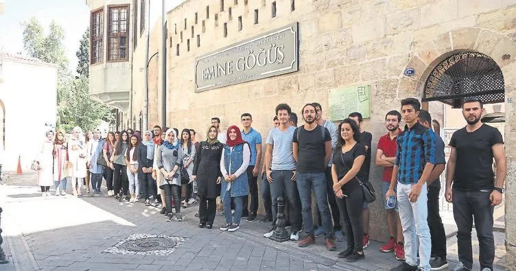 Yeni öğrencilerle Gaziantep gezisi