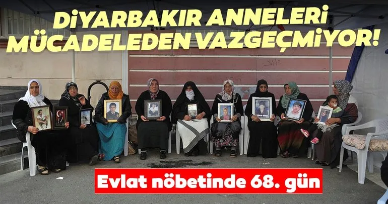 HDP önündeki eylemde 68’inci gün! Diyarbakır anneleri mücadeleden vazgeçmiyor