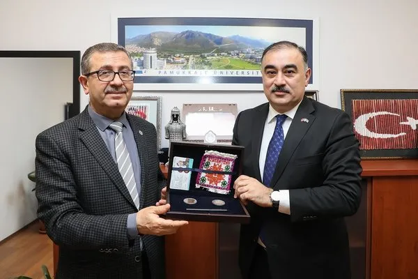 Büyükelçi Mammadov’dan PAÜ’ye ziyaret