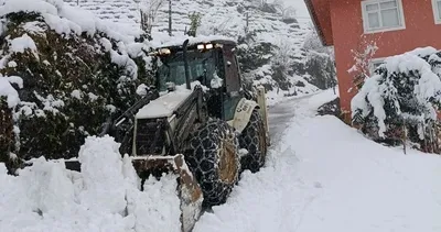 Kar Rize’de yüksek kesimleri vurdu