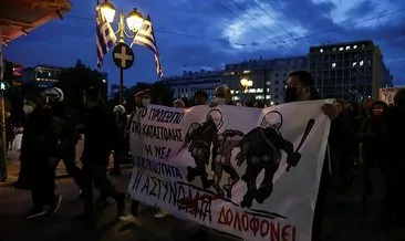 Yunanistan’da kaos! Polis şiddetine karşı halk sokaklara döküldü