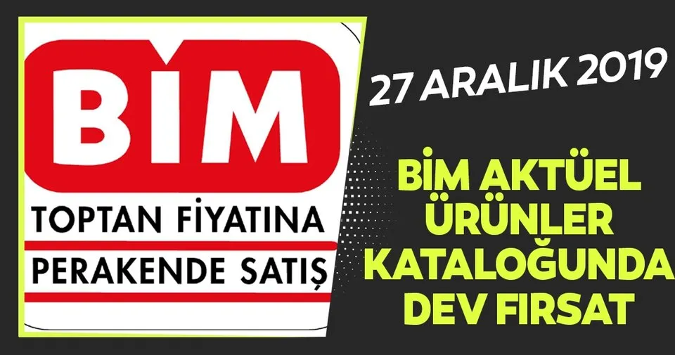 Bim Aktuel 27 Aralik 2019 Kataloguyla Mutlu Alisverisler Cuma Bim Aktuel Urunler Katalogu Bu Hafta Dopdolu En Son Haber