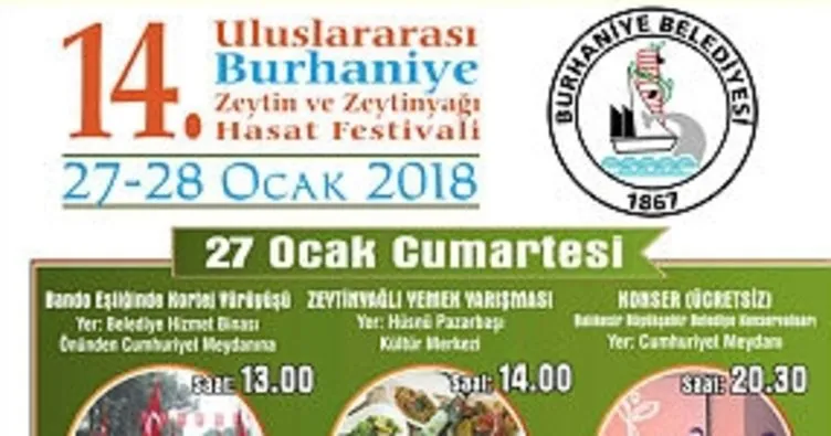 Burhaniye’de ’Zeytin ve Zeytinyağı Hasat Festivali’