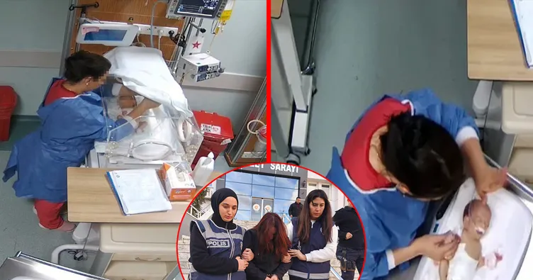 Kahramanmaraş’ta 5 günlük bebeğe şiddet uygulamıştı: Sanık hemşirenin savunması pes dedirtti!