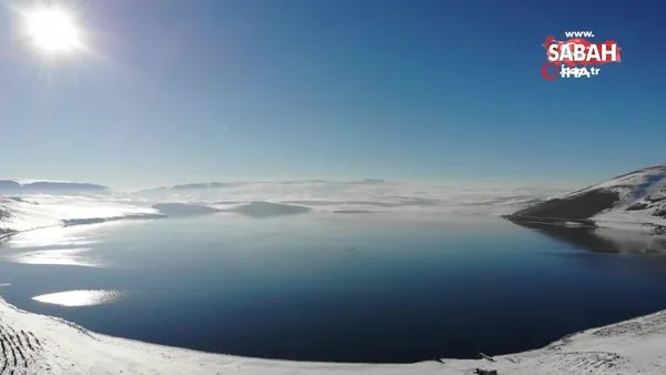Saklı Cennet Aygır Gölü'nden kartpostallık görüntüler | Video