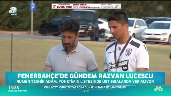Fenerbahçe'de gündem Razvan Lucescu