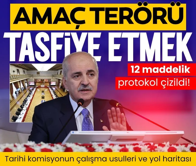 Amaç terörü tasfiye etmek