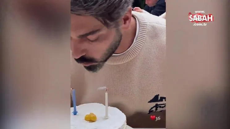 Şükrü Özyıldız’a sevgilisinden romantik doğum günü kutlaması