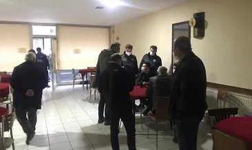 Dernek binasında koronaya davetiye çıkardılar