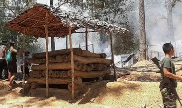 Myanmar’da isyancı silahlı grup, orduya ait karakolu yaktı