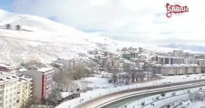 Bayburt’ta kar yağışı ve soğuk hava | Video