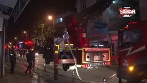 Bodrum katta yangın: Dumanlar tüm binayı sardı | Video