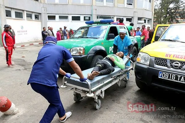 Senegal - Madagaskar maçında izdiham çıktı
