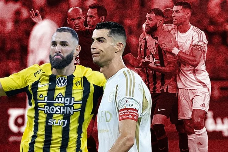 Eski dostlar Ronaldo ve Benzema Al İttihad - Al Nassr maçında sahne aldı! Pioli, Talisca’yı neden kadroya almadığını açıkladı