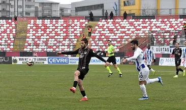 Vanspor FK - Sarıyer maçında kazanan yok!